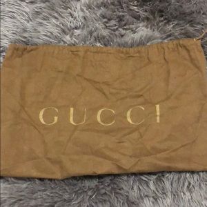 Authentic Gucci dust bag